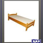 Łóżko Drewno Domos