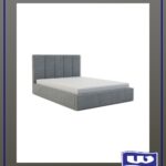 Łóżko Pionowe szycia na zagłówku