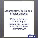 Produkt dostępny w sklepie stacjonarnym